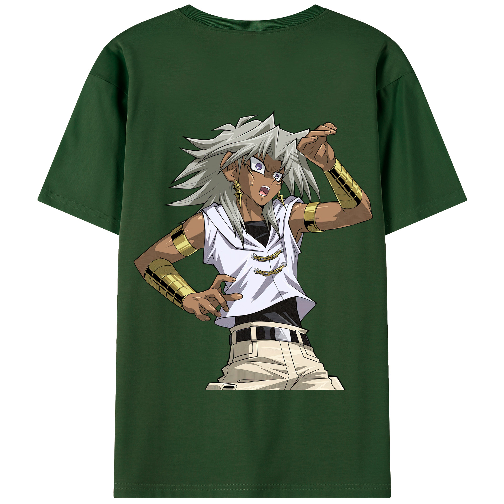 （画像用） 遊☆戯☆王 Yu-Gi-Oh! 綿100％半袖Tシャツ（背面プリント）